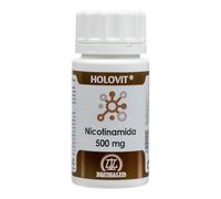 Holovit Nicotinamida 500 miligramos de Equisalud, 50 cápsulas