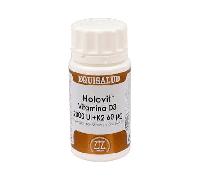 Holovit Vitamina D3 2000UI + K2 50 cápsulas Equisalud - suplemento de vitamina D y K