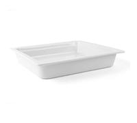 Holst Porcelana GN 1 - 1 20 Gastronorm GN Placa de 20 mm GN 1/1, Color Blanco, 53 x 32,5 x 2 cm, Porcelana, weiß, 2/3