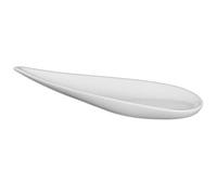 'Holst Porcelana TD 026 Plato Llano Gota Forma Tear Drops, Color Blanco, 26,5 x 10.5 x 3.5 cm