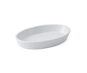 'Holst Porcelana Tow 15524 Mobox Fuente de y Molde Ovalado Toscana, Color Blanco, 23.5 x 14 x 4 cm
