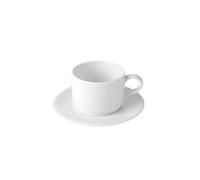 Holst Porzellan AU 518 AU Mondial - Juego de 2 tazas de porcelana (0,22 L, 2 unidades), color blanco