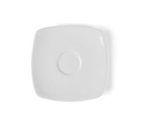 Holst Porzellan FD 013 - Platillo de porcelana (13 cm, cuadrado, M38, 13 x 13 x 1,5 cm, 6 unidades), color blanco
