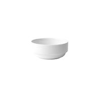 Holst Porzellan GVR 012 B1 - Juego de 6 cuencos de porcelana (12 cm, 0,40 L, redondos, 12 x 12 x 5,1 cm), color blanco