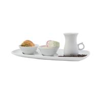 Holst Porzellan Juegos de vajilla, Porcelana, Blanco, Cay-tee Melange 0,1 l