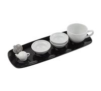 Holst Porzellan Juegos de vajilla, Porcelana, Blanco, tee-Melange 6-tlg. Conform 0,24 l