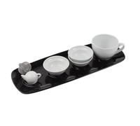 Holst Porzellan Juegos de vajilla, Porcelana, Blanco, Teebecher-Melange Classico 0,2 l