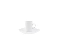 Holst Porzellan PA 154 FD013 Fine Dining - Juego de tazas de café (2 unidades, 0,08 L), color blanco