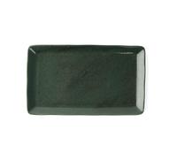 Holst Porzellan RT 427 - Plato de porcelana (27 x 16 cm, 27 x 16 x 2 cm), color verde