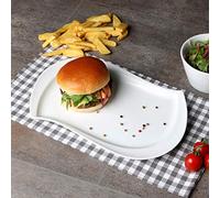 Holst Porzellan Sigma - Plato Ovalado de Porcelana (33 x 20 cm)
