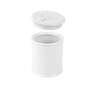 Holst Porzellan SL 012 Almacenamiento de contenedores ''estaño'' 13 cm, Porcelana, Blanco, 12 x 12 x 15.5 cm