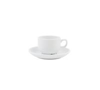 Holst Porzellan TC 008 UTA112 - Juego de 2 tazas de café (porcelana, 0,08 L, 11,5 x 11,5 x 62 cm), color blanco