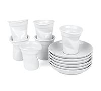 Holst Porzellan UTA 112 - Juego de 12 tazas de café (porcelana, para 6 personas)