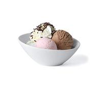 Holst Porzellan VEX 140 FA1 Cuenco para Helados (14 cm), Porcelana, Blanco