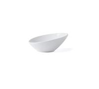 Holst Porzellan Vexus-Cuenco Inclinado (8 cm), Porcelana, Blanco
