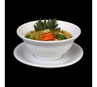 Holst Porzellan VLS 140 FA1 Cuenco 0,40 l Vital Niveles en Inferior 115895, Color Blanco, 15.5 x 15.5 x 7 cm