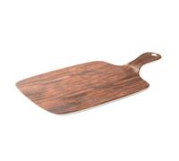 Holst Porzellan WD 230 B1 - Juego de 2 tablas de porcelana (30 x 16 cm, diseño de madera, 30 x 16 x 3,3 cm), color marrón