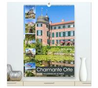 HOLSTEINISCHE SCHWEIZ Charmante Orte (hochwertiger Premium Wandkalender 2026 DIN A2 hoch), Kunstdruck in Hochglanz: Idylle und Historie