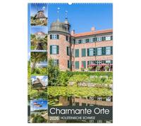 HOLSTEINISCHE SCHWEIZ Charmante Orte (Wandkalender 2026 DIN A2 hoch), CALVENDO Monatskalender: Idylle und Historie
