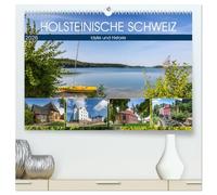 HOLSTEINISCHE SCHWEIZ Idylle und Historie (hochwertiger Premium Wandkalender 2026 DIN A2 quer), Kunstdruck in Hochglanz: Charmante Orte
