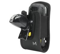Holster Cartuchera PDA Gun, Funda con Cinturón Talla S, Tamaño Máximo del Dispositivo 18x9,5x5,5 cm, Negro