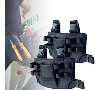 Holster Z 2.0 Tool Bag, Holster Z 2.0 Para Herramientas, Bolsa De Herramientas Con Clip Para Cinturón, Bolsa De Herramientas De Reparación Alrededor De La Pierna, Para Electricistas, Automotrices(2Pcs