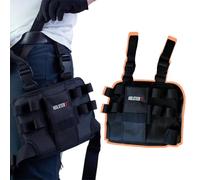 Holster Z 2.0 Tool Pouch, Electrician Leg Tool Pouch with Belt Clip, Dach Pro Holster Z 2.0 Tools, Multi-Purpose Tool Holder for Electricians, Toughbuilt Tool Pouch for Electricians (1 Pcs)