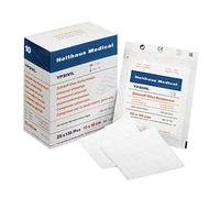 Holt Casa Medical Vellón de celulosa de compresa ypsivil, 10- vendaje, estériles, 10 x 10 cm, ambos lados, 5/25st