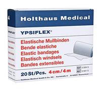 Holthaus Medical 12931S Holthaus - Venda de gasa (4 m x 4 cm, 20 unidades)