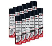 Holts 12 botes de limpiador de frenos en espray, limpiador de piezas de coche, 600 ml, 0131