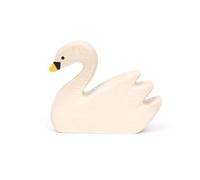 Holtztiger- Animales Cisne, natación, Colores Surtidos (Holztiger HT80030)