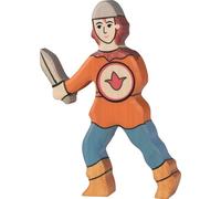 Holztiger 80243 Niño Con Camisa Naranja 13 Cm Figuras De Madera Serie Personas