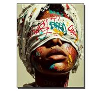 HOLXSW Pintar por Numeros DIY Cuadro al óleo con números para Kit de Pintura al óleo Digital para Adultos de Lienzo decoración para el hogar Velo de grafiti 40x50cm Sin marco