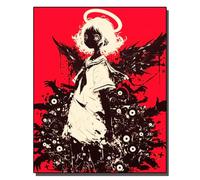 HOLXSW pintar por numeros para adultos Niño de alas de sangre Kits de regalo de pintura al óleo digital de bricolaje arte de lienzo decoración del hogar -40x50cm Sin marco