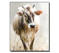 HOLXSW Pintura de bricolaje por números arte Kits Mirada pastoral pintados a mano Dibujo lienzo Imágenes por números Decoración para el hogar Regalo 40x50cm Sin marco