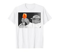 Holy APEROLI X Pope The Pope Drip X Francis Spritz Club New Camiseta, Hombre, Blanco, 3XL