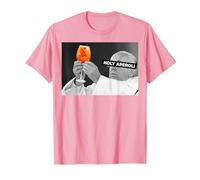 Holy APEROLI X Pope The Pope Drip X Francis Spritz Club New Camiseta, Hombre, Rosado, XL