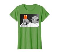 Holy APEROLI X Pope The Pope Drip X Francis Spritz Club New Camiseta, Mujer, Hierba, XS