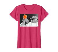 Holy APEROLI X Pope The Pope Drip X Francis Spritz Club New Camiseta, Mujer, Rojo Jaspeado, XS