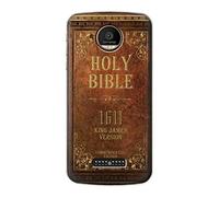 Holy Bible 1611 King James Version Funda Carcasa Case para Motorola Moto Z Force, Z Play