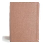 Holy Bible: Christian Standard Bible, Rose Gold, Leathertouch, Personal Size, Study