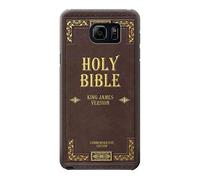 Holy Bible Cover King James Version Funda Carcasa Case para Samsung Galaxy S6 Edge Plus