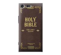 Holy Bible Cover King James Version Funda Carcasa Case para Sony Xperia XZ Premium