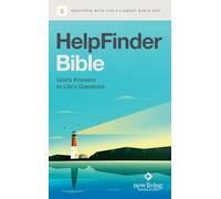 Holy Bible: Helpfinder Bible Nlt, Filament Enabled, Harbor Blue, Red Letter