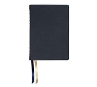 Holy Bible: Legacy Standard Bible, Blue Cowhide, Inside Column Reference, Paste-down