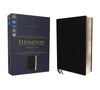 Holy Bible: New International Version, European Bonded Leather, Black, Thompson Chain-reference Bible