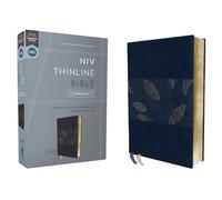 Holy Bible: New International Version, Thinline, Blue Floral, Leathersoft, Red Letter, Comfort Print
