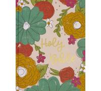Holy Bible: Niv, Artisan Collection Bible, Cloth over Board, Multi-color/floral, Red Letter, Comfort Print