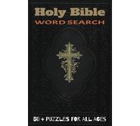 Holy Bible Word Search Book: Word searches with easy to read print about Christian Religion, God, Jesus and More | 6x9 inches, 110 pages | 50+ Puzzles..... Gift for Vacations, Holidays and Free Time