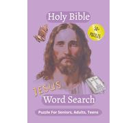 Holy Bible Word Search Puzzle Book: Word Searches with Easy to Read Print about the Holy Bible, Jesus, Prophets, and More | 6x9 inches, 110 pages | ... … Gift for Holiday, Vacations, and Free Times